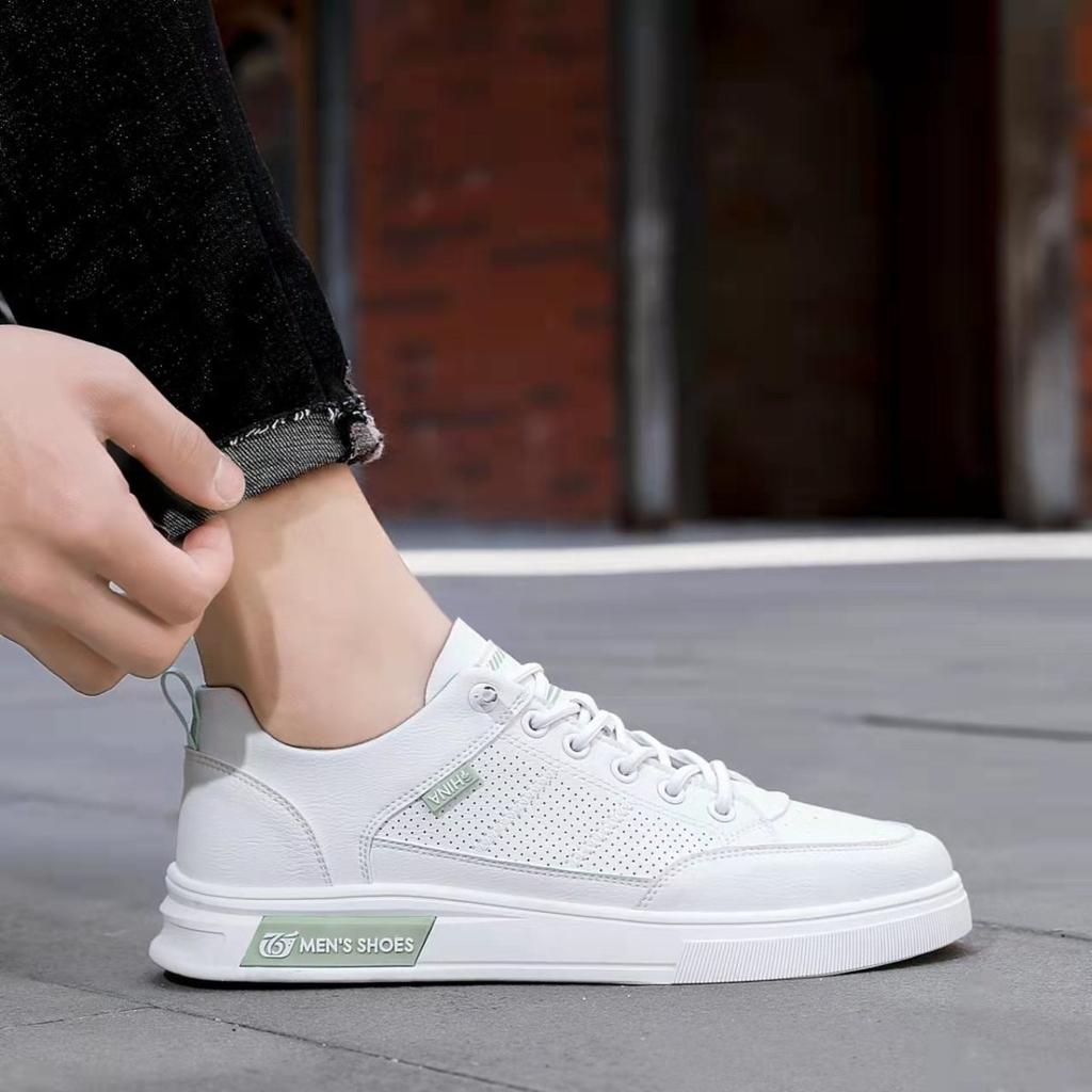 Модные молодежные универсальные кроссовки для сноуборда, трендовые мужские туфли, дышащие перфорированные туфли на одну ногу со стременем на плоской подошве белого цвета