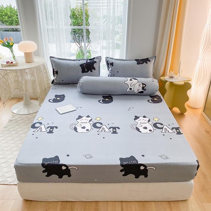 Простыня королевского размера с эластичным чехлом для двуспальной кровати, наматрасники с узором авокадо(нет наволочки)