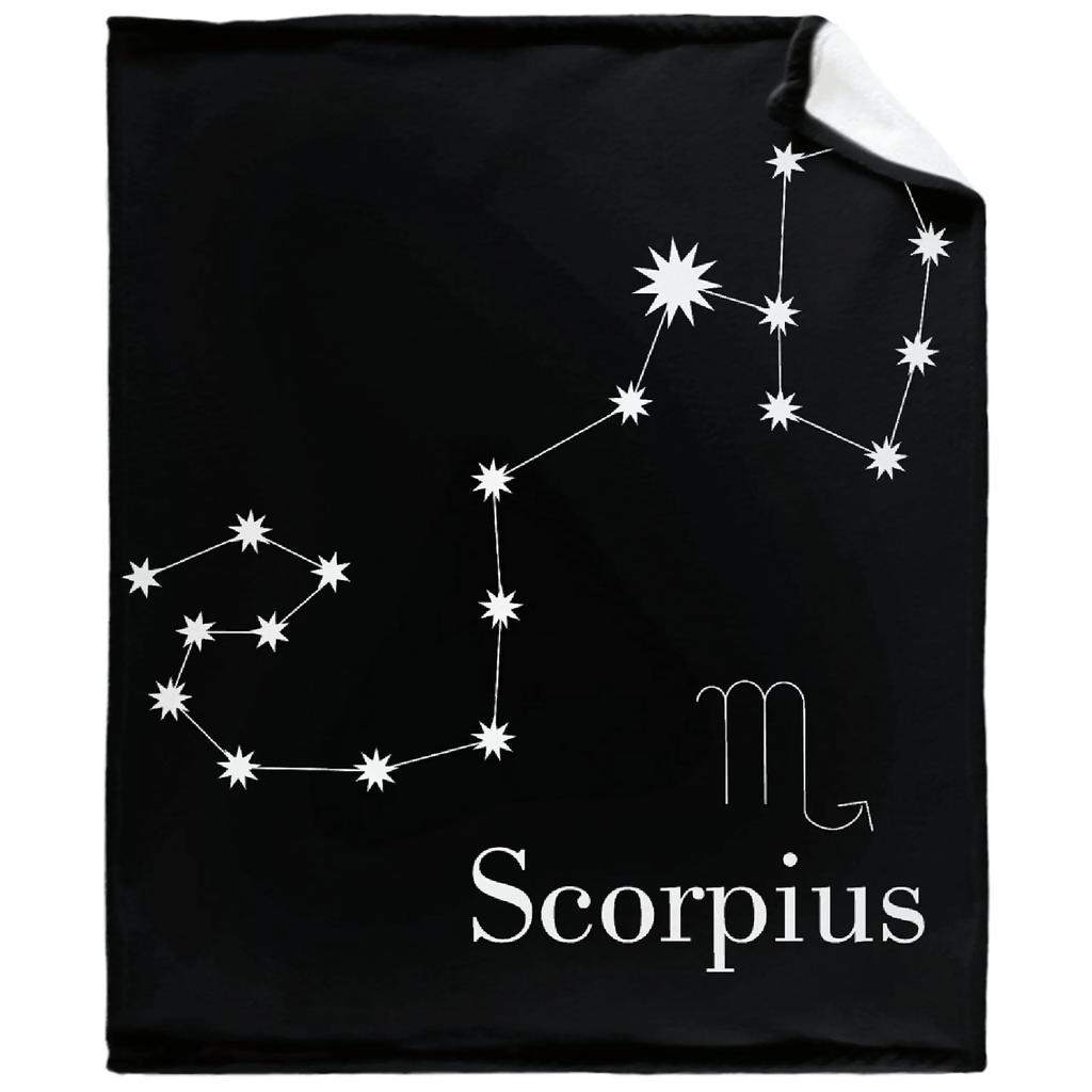 Constellation Blue Sky Throw Blanket Ultra Soft Lightweight Flannel Microfiber Constellation Lover Blanket Couch Bed Sofa Gifts