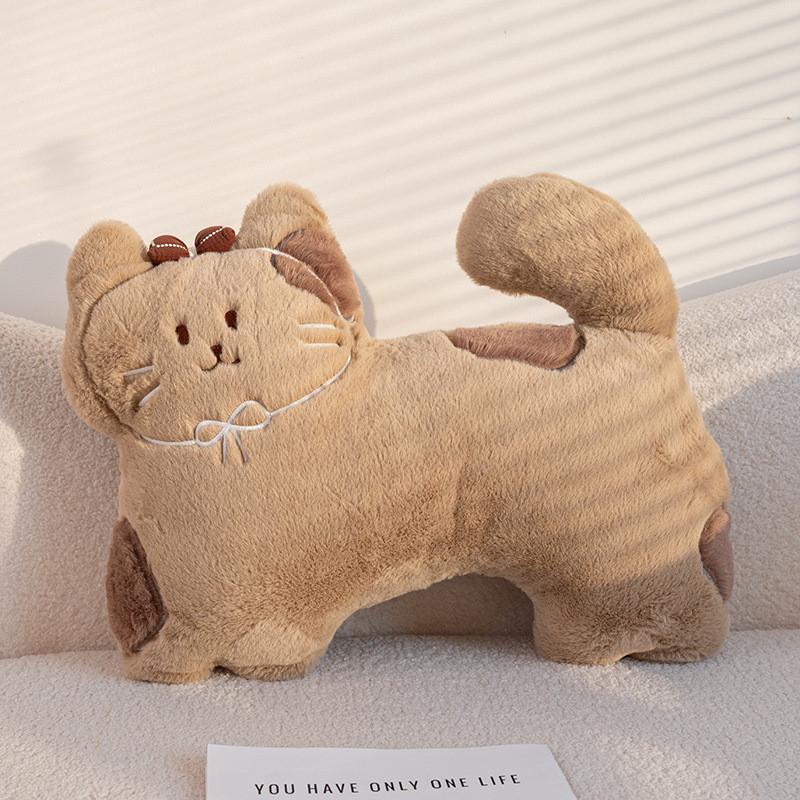 Cartoon Cat Cute Plush Toy Ideal Sleep Companion Girls Students Gift Birthday