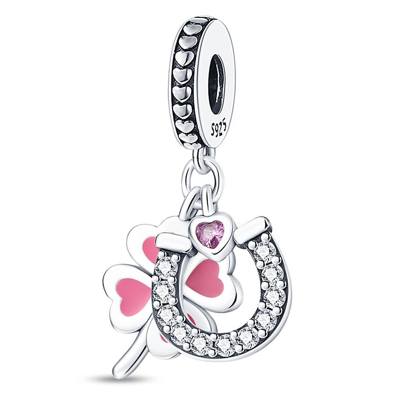 Модные Шармы-Подвески Весенней Серии 100% Медь Цветок Птицы Бабочка Подвеска Подходят для Оригинального Браслета Qikaola Ювелирные Изделия