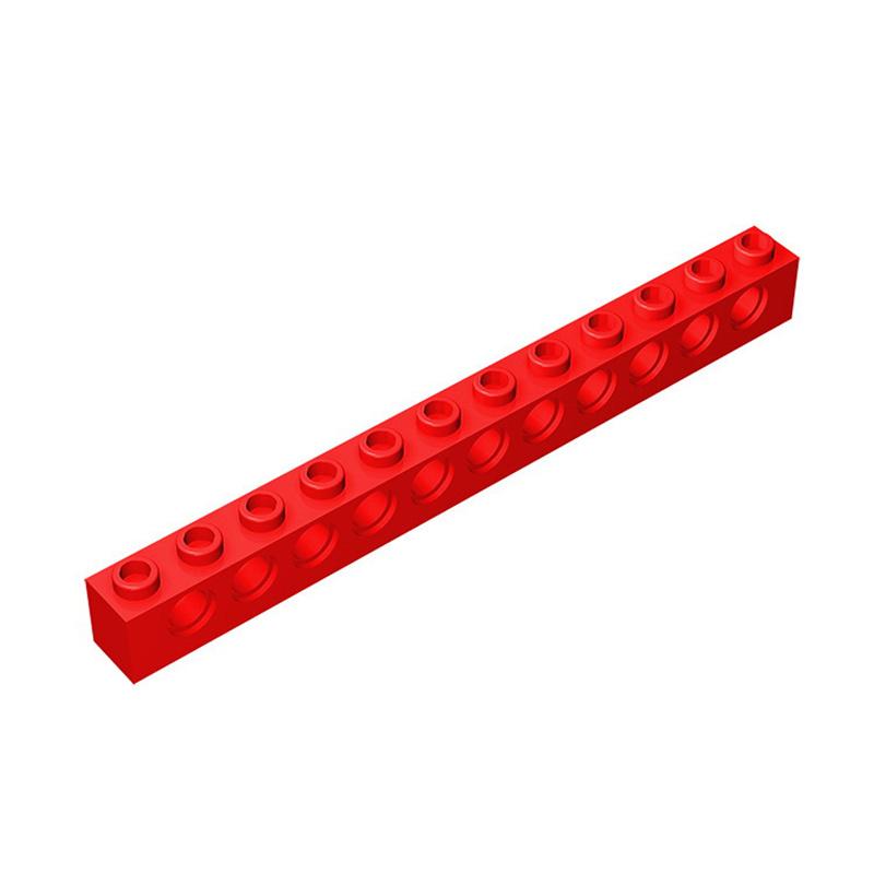 10 шт. 3895 MOC высокотехнологичные детали Кирпичик 1x12 11 отверстий MOC Технический строительный блок Подходит для всех брендов Игрушка с мелкими деталями
