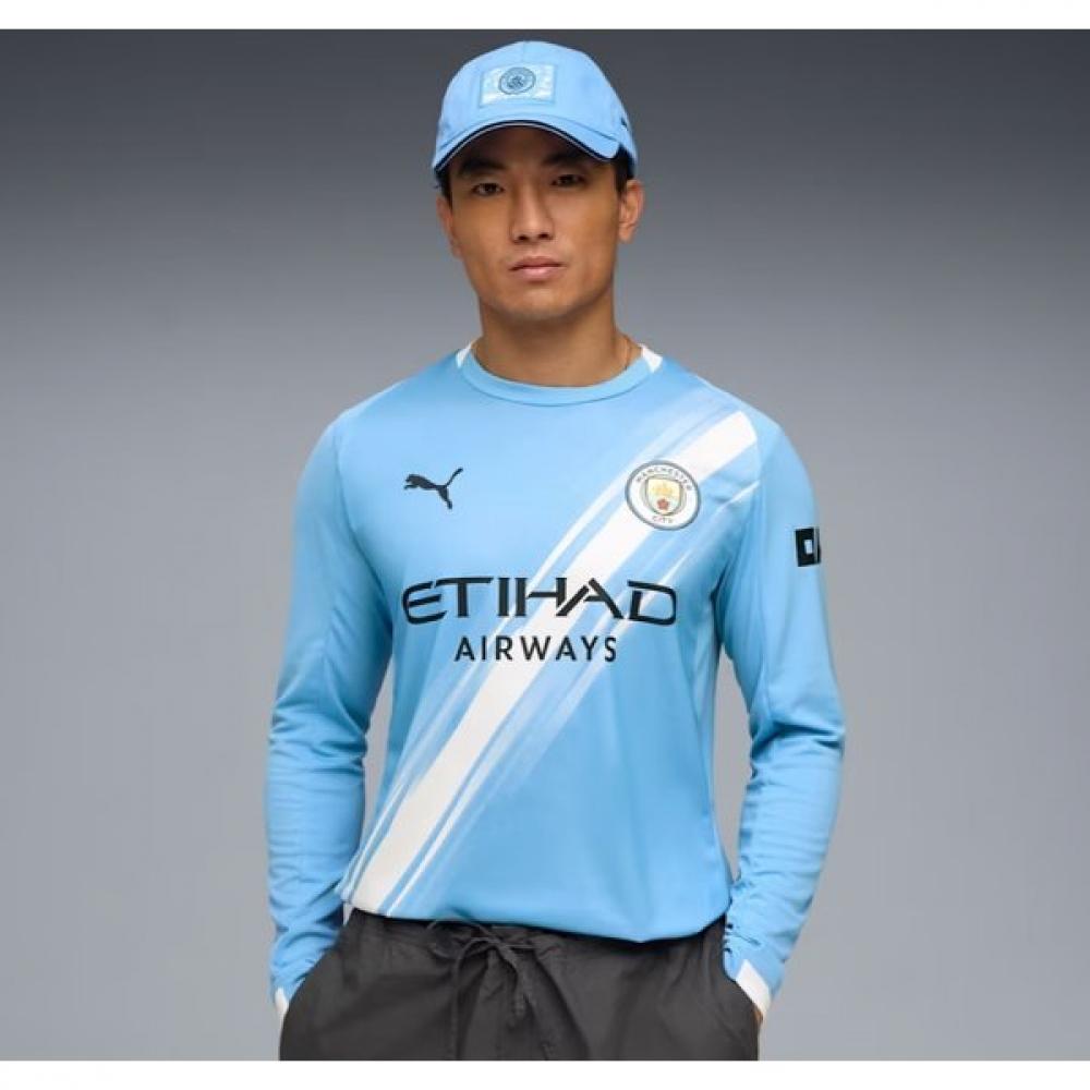 Puma Mcfc Home Jersey Long Sleeve Replica Mcfc Home Jersey Replica Ls 78033901