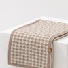RECLOW RECLOW Two-Way Houndstooth Muffler Beige