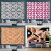 Simple Regular Arrangement Pattern Hanging Cloth Home Wall Decoration Tapestry Office Living Room Tapestry