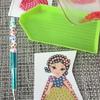 DIY Craft Ceramics Point Drill Pen Ergonomic Diamond Art Dots Pen Diamond Painting Pen Kids