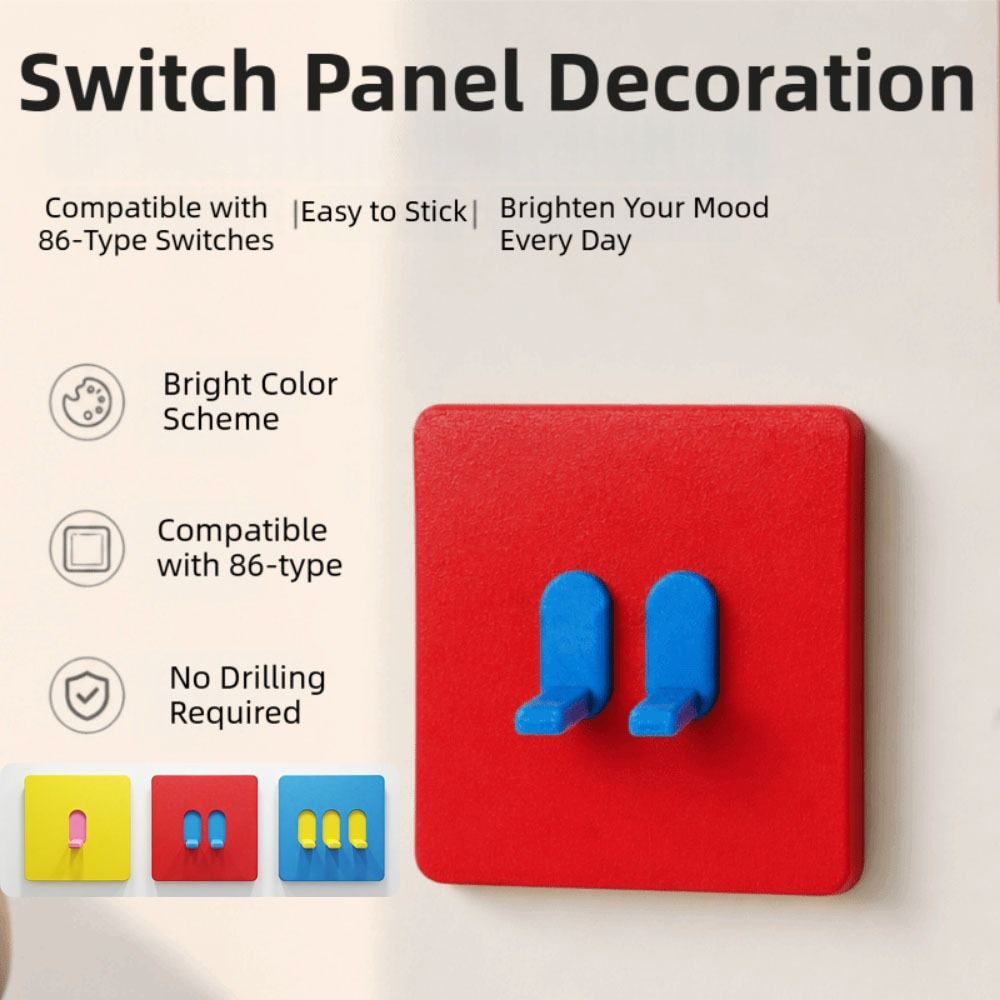 86 Type Light Switch Cover 3D Printed Switch Frame Cover Gift for Friends