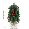 Artificial Christmas Tree Ornament Mini Christmas Tree Potted Plants Desktop Christmas Tree  Xmas