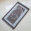 Этнический складной коврик для молитвы, прямоугольный, противоскользящий, для гостиной, с кисточками, моющийся, исламский коврик для молитвы