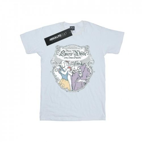 Disney Princess Womens/Ladies Snow White Apple Bite Cotton Boyfriend T-Shirt