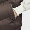 Nike Спортивная одежда Storm-FIT Свободный Ветрозащитный Водоотталкивающий Однотонный Пуховый Жилет Женские Жилеты Минерально-Серый HF7897-004