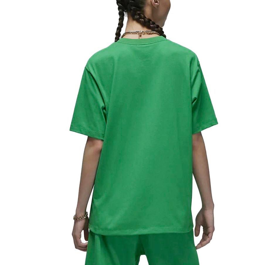 Jordan Drop Shoulder Sleeve T Shirt Women's Green (Unisex) T-Shirts FJ2511 310
