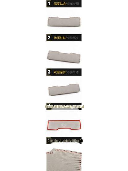 Stainless Steel Speaker Cover & Decorative Panel for GLC Reading Light and Door