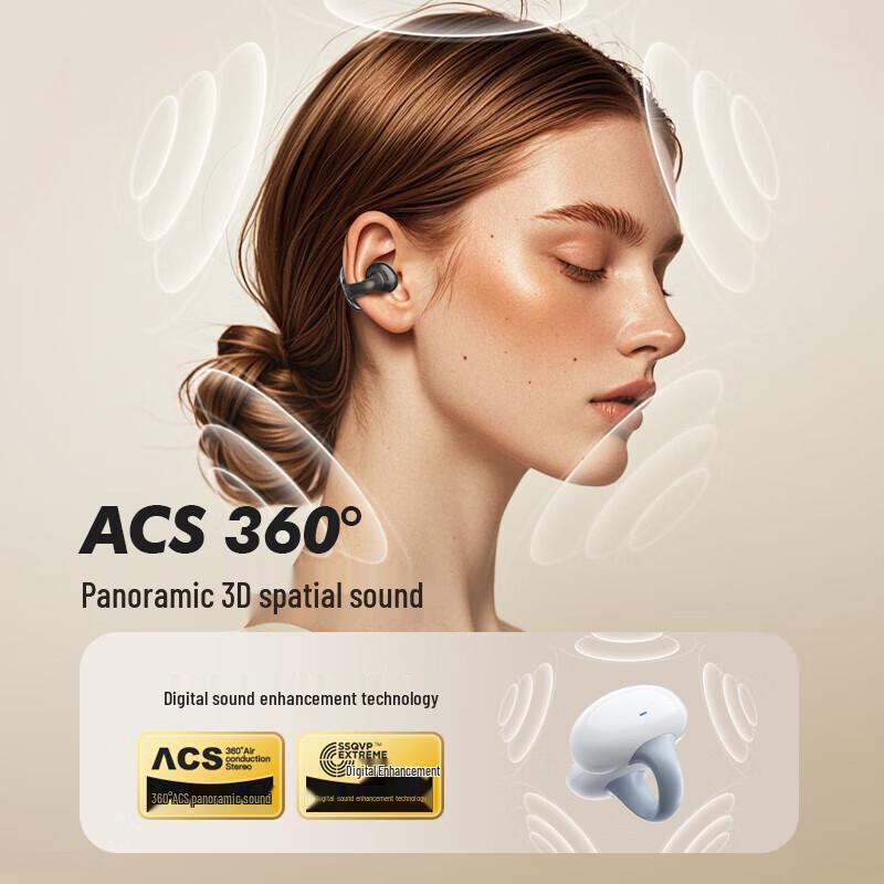 Newmine HM-20 Directional Sound Clip-on Bluetooth Sport Earbuds