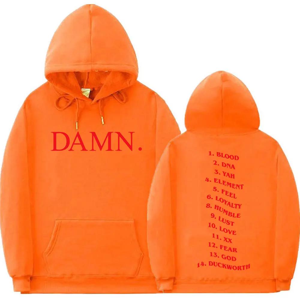Damn Kendrick Lamar Hoodies Pglang Mr Morale & The Big Steppers Альбом Трек-лист Толстовка Мужская Женская Хип-Хоп Пуловеры Пальто