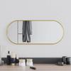 VidaXL Wall Mirror Makeup Mirror Vanity Cosmetic Bathroom Decoration Toilet Living Room Interior Gold 348197