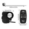 3 In 1 Electric Bike Scooter Lamps Horn Switches Motorcycles Head Light Turn Switches Signal Button for Scooter