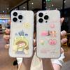 Прозрачный чехол Maimang Nova с цветным рисунком Apple — это милая защита для дам.