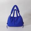 Casual Large Capacity Nylon Shoulder Bag For Women With Drawstring And Multiple Carrying Styles