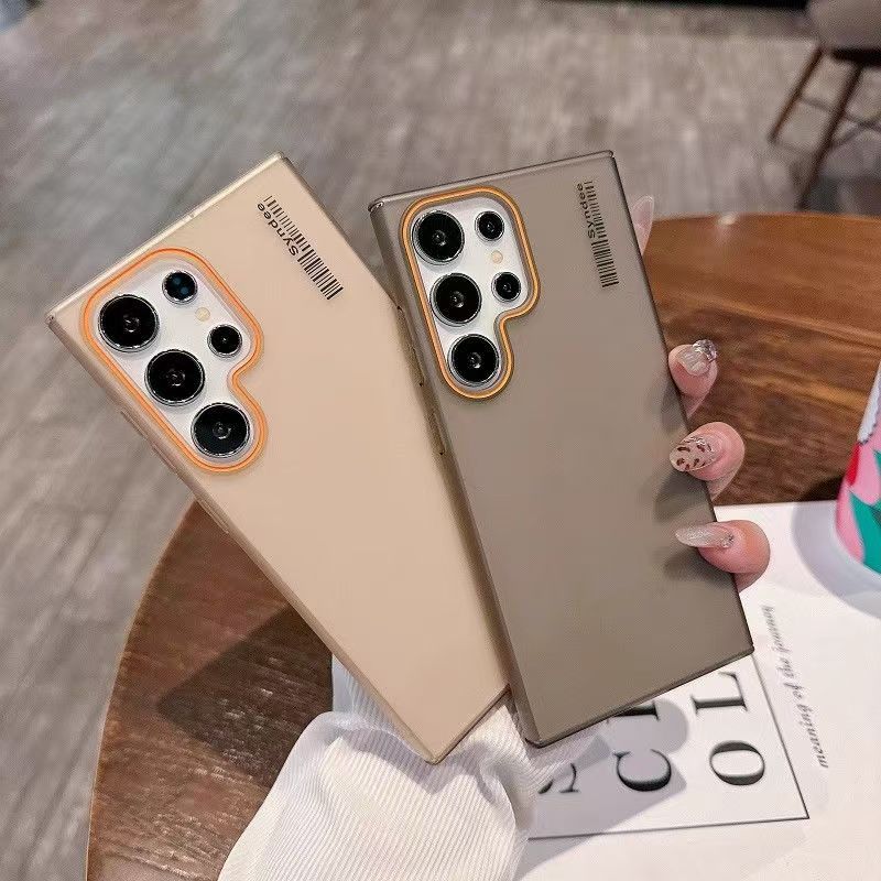 Simple Matte Transparent Case Suitable for Samsung S25 Ultra Mobile Phone Case S22 Case S24 Full Cover Protective Case 23 Hard