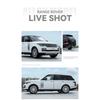1/18 Land Rover Range SUV спортивная игрушечная машинка для детей литая модель миниатюрная звук свет двери открываются коллекция подарок для детей