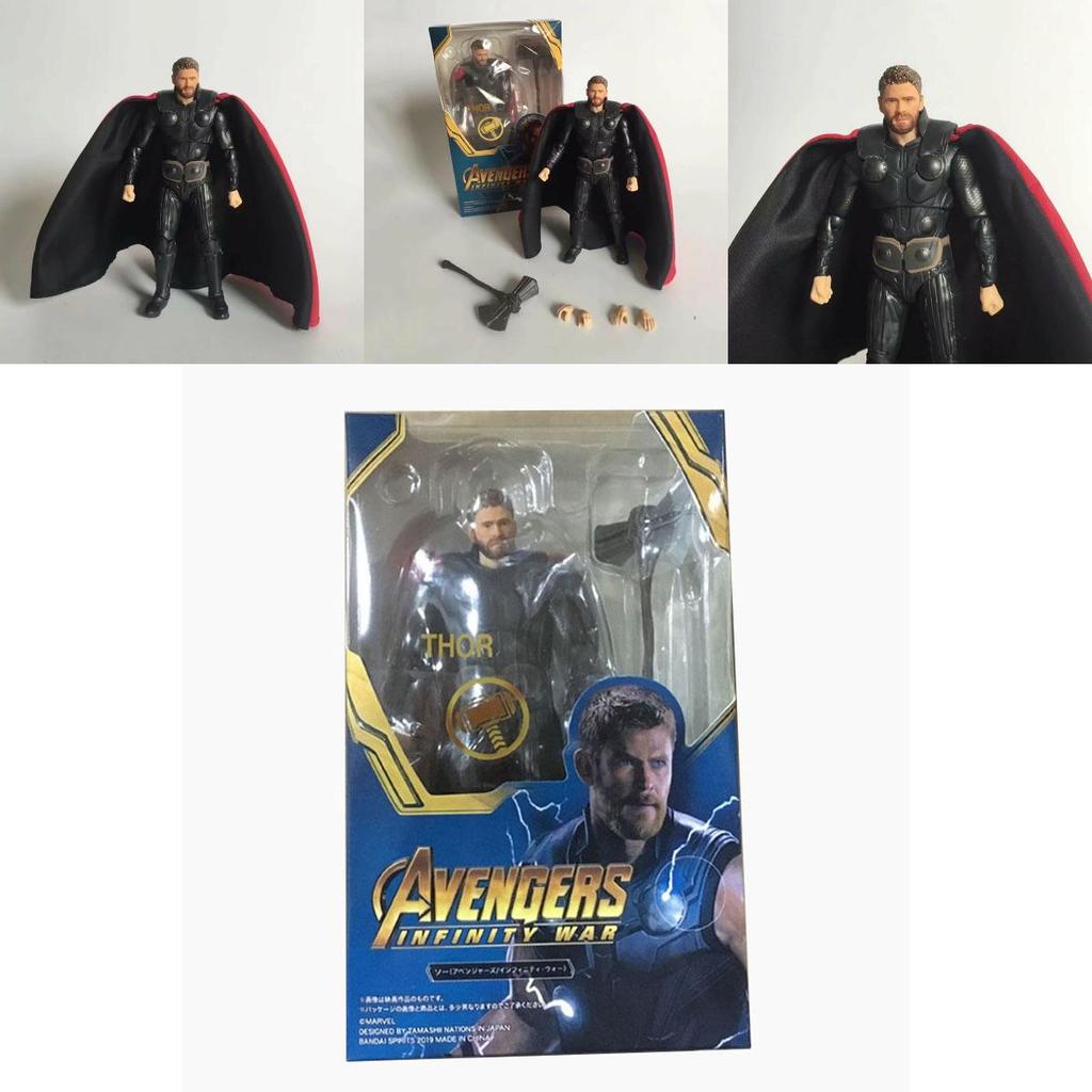 Новая фигурка Shf S.h.figuarts Мстители Война Бесконечности Тор ПВХ с премиальным качеством изготовления