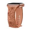 Ремешок из мягкого силикона с цветочным принтом для IWatch Ultra 3 2 49 мм 46 45 44 42 41 40 38 мм для Apple Watch Series 11 10 9 8 6 SE7