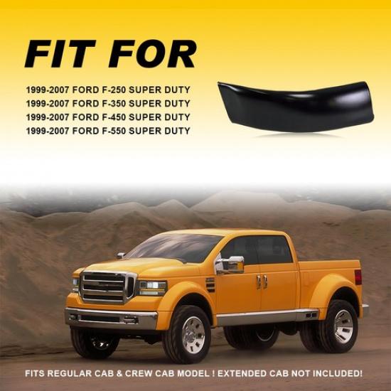 2X Улучшенные черные молдинги крыши левый и правый для Ford F-250 Super Duty 1999-2007