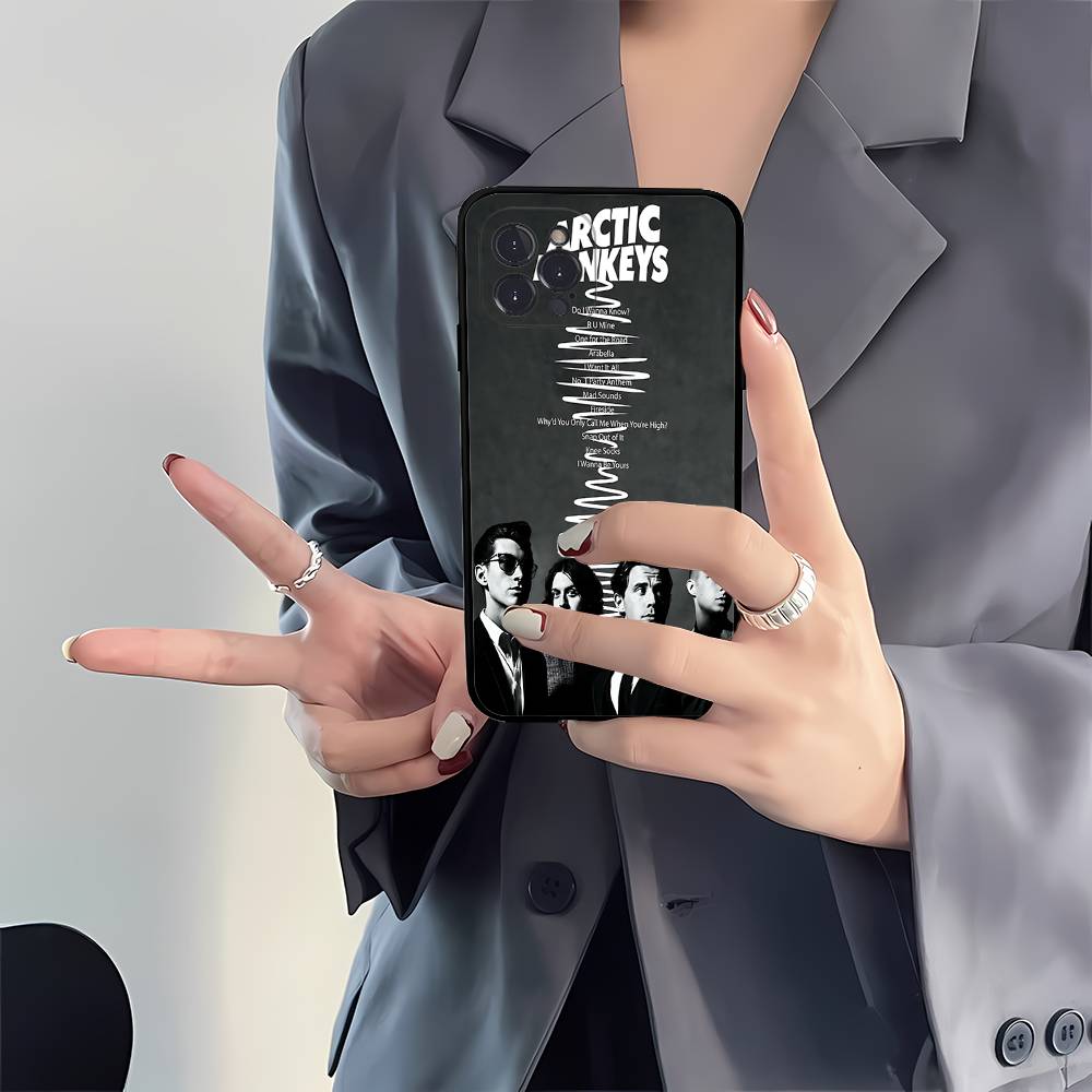 Чехол для телефона Singer A-Arctic M-Monkeys Для IPhone 17 16 15 Plus X 14 11 12 13 Mini Pro Max Мобильный чехол