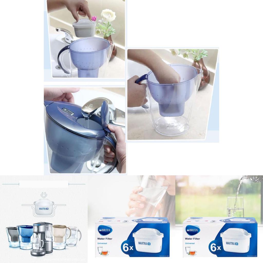Кувшин для фильтрации воды Brita с активированным углем для домашнего использования, простой стиль