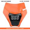 Powerzone Motorcycle LED Headlight For KTM EXC SXF XCW MX 2014-2023 Head Light Supermoto Fairing Dirt Bike Enduro Motocross