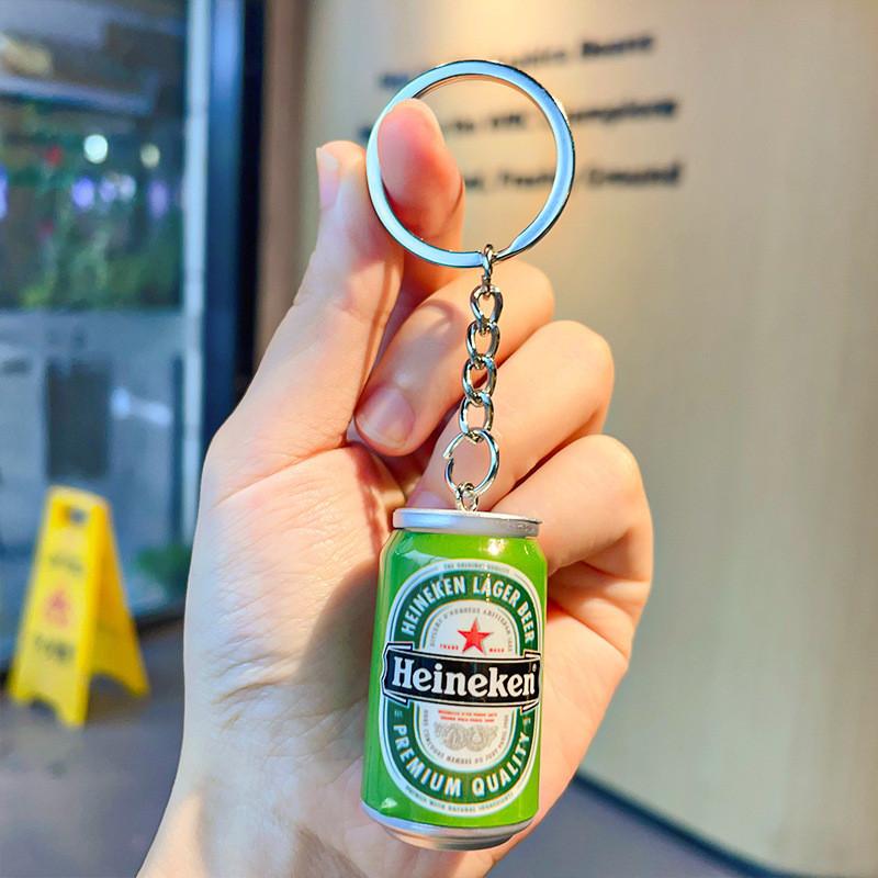 Новый реалистичный мини-брелок в виде банки газировки из смолы Sprite Budweiser Starbucks