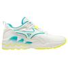 Mizuno Wave Rider 1 Shape of Time - Белые Желтые Мужские Кроссовки D1GA200347