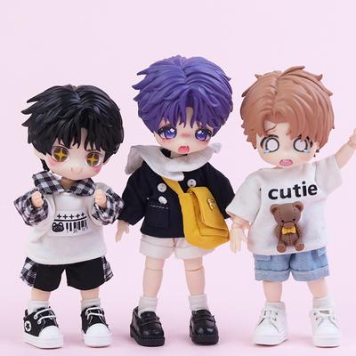 OB11 Сменная головка Мальчик Головка мальчика Obitsu11 Gsc Тело 1/12 BJD Головка куклы Тело куклы Мальчик Милый Нежный Головка мальчика