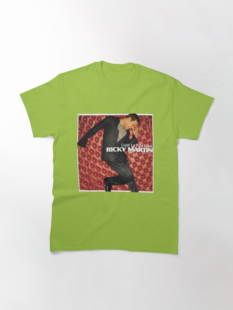 Ricky Martin Ricky Martin livin la vida loca Classic T-Shirt