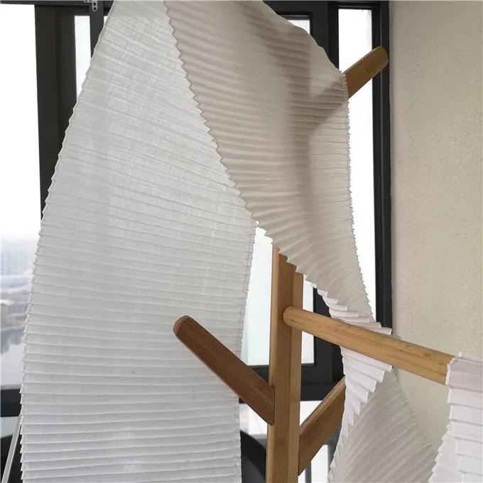 1Meters/lot 23cm Wide Extra Wide White Polyester-cotton Pleated Fold Lace Clothing Skirt Hem Lace Accessories Decorative Fabric