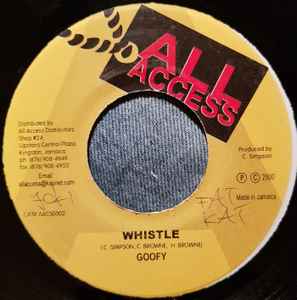 7-дюймовая пластинка GOOFY / PSYCHO KID - Whistle / Go Up And Come Down AACS0002 All Access 2000 Ямайка Регги, Ска и Даб Б/У