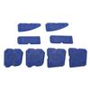 8PCS Caulk Tools Kit Silicone Glass Cement Caulking Scraper for Sealant Grout Finishing Sealing