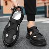 Fashion 2025 NEW Height Platform Street Male Shoes Non-slip Thick Soled Sports Slides Light Outdoor Hiking Shoes Summer Men's Sandals