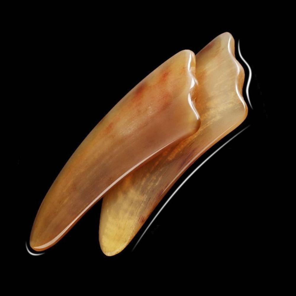 Инструмент для ухода за кожей Beauty Рог быка Доска Гуа Ша Скребок для гуаши Массажер для лица Инструмент для массажа тела