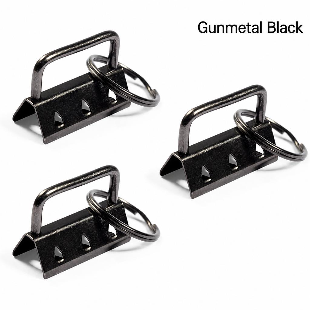 Webbing End Clip Sturdy Multi-Color Buckle Metal End Clip Integrated Stainless Iron End Clip For Handmade Crafts Bags Backpacks