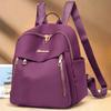 1PC Women Fashion Casual Daypacks Large Capacity Solid Color Backpacks Travel Double Shoulder Bag