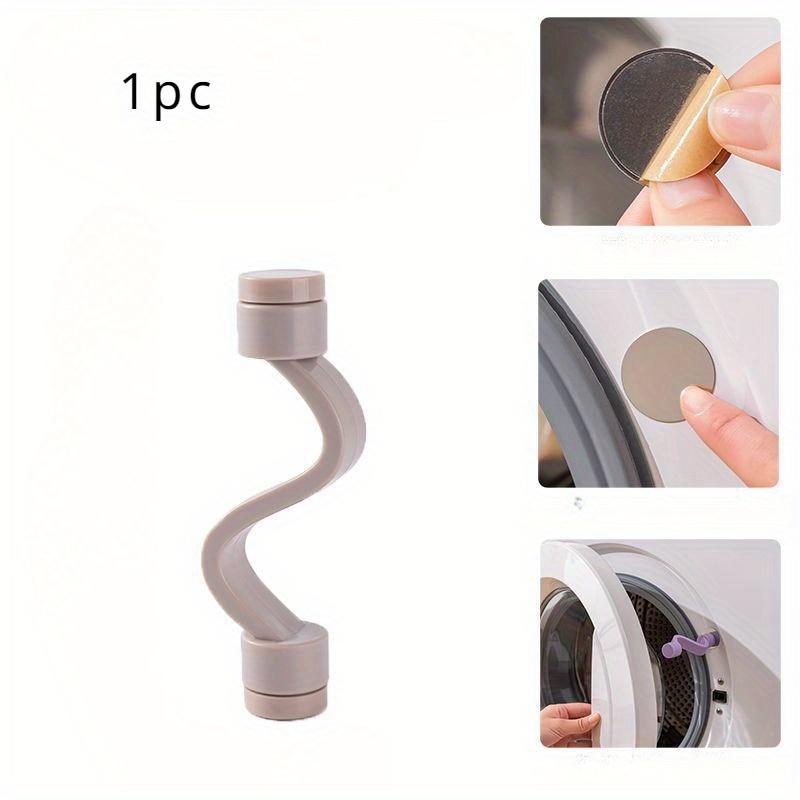 1 шт. предохранительный замок для двери прачечной - вентилируемый и антиплесневый, зажим для защиты стиральной машины и ванны, 0,79X3,94 дюйма