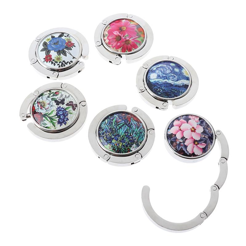 Портативная складная сумка, сумка-тоут, настольная вешалка, крючок, держатель для кошелька, вешалка