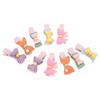 20pcs Dog Bowknot Double Layer Hairpins Pet Bow Hairpin for Long Hair Pets Dogs Cats