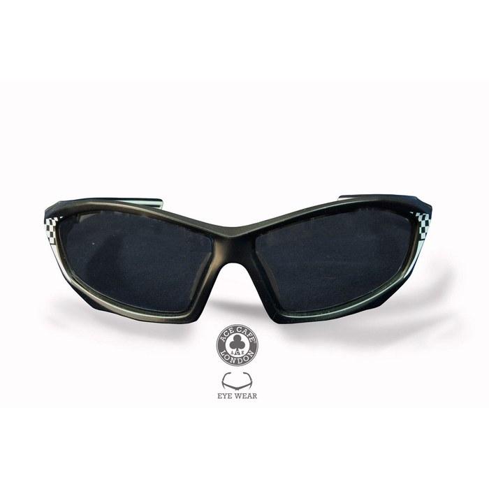 [ACE CAFE LONDON] Sunglasses Racer BK SM Smoke - N003SG-BKSM