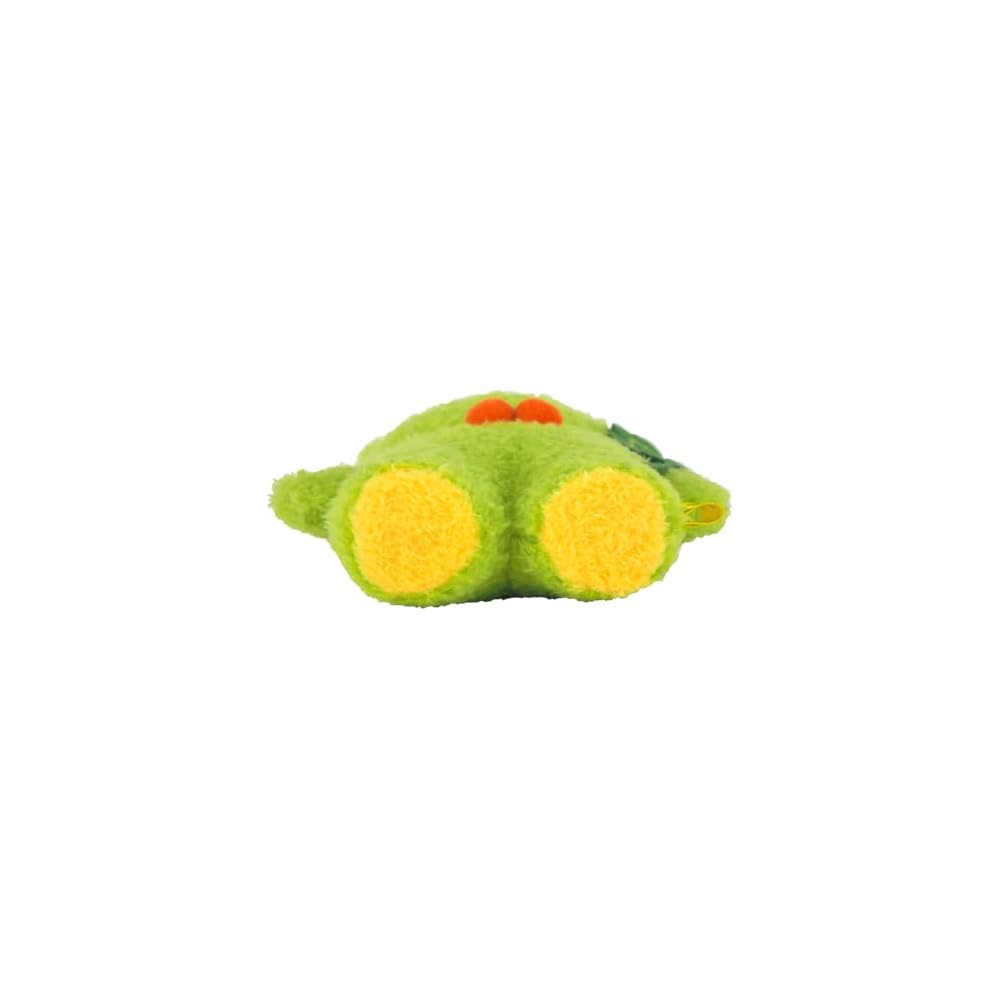 Плюшевая игрушка-лягушка Sanlemon Fuwafuwa Tutton Зеленая 13x5x15см Мягкая игрушка-животное