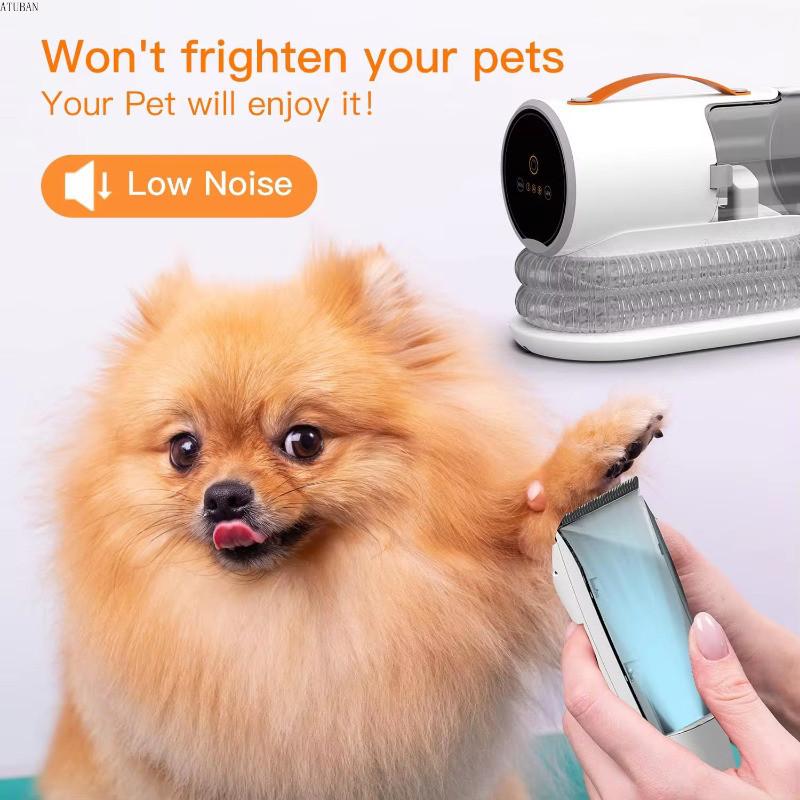 Low Noise Pet Grooming Care Machine 2L Large Capacity Pet Hair Vacuum Cleaner Professional Pet Hair Beauty Kit