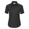 Russell Collection Ladies/Womens Short Sleeve Easy Care Oxford Shirt