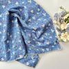 for Gift Breathable Small Square Scarf Sunshade Sweet Floral Patterned Headscarf Hair Band Headband Square Handkerchief Spring